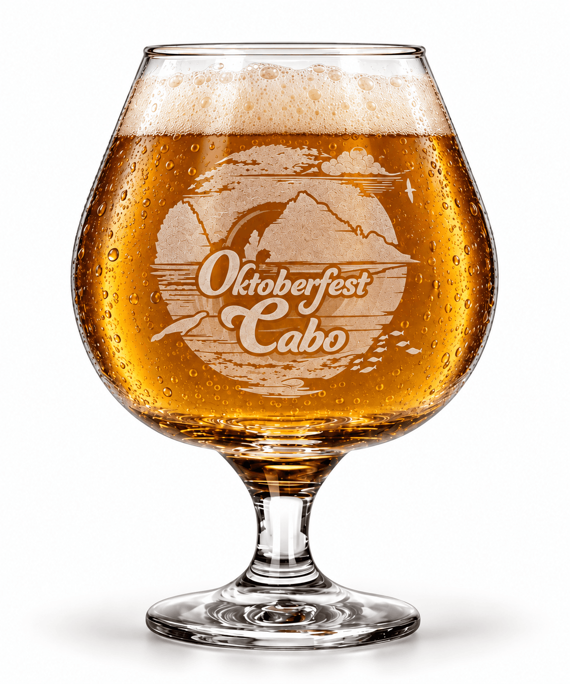 Copa con logo completo